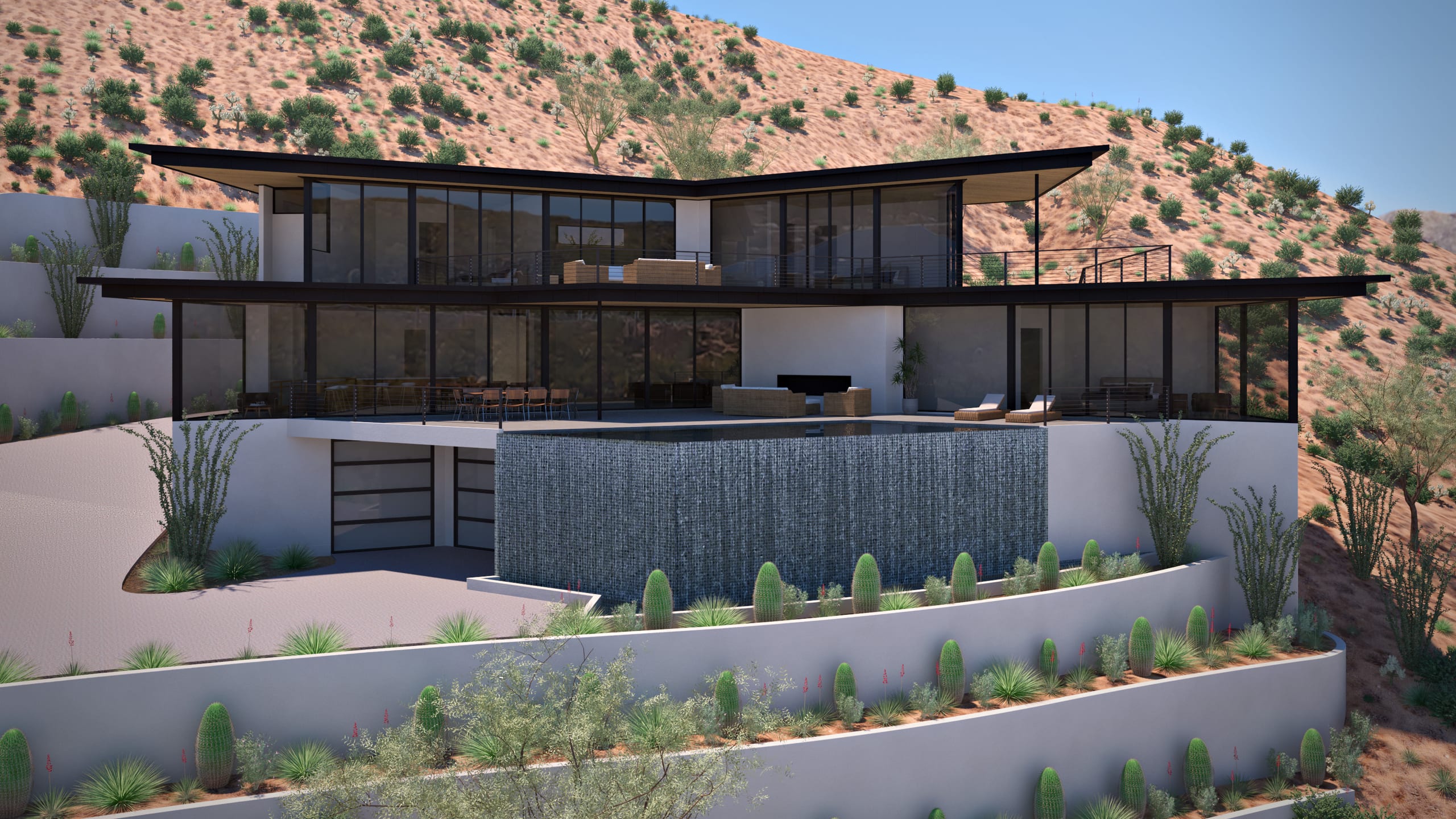 Hippel Home - Architectural photograph 2, Paradise Valley, Arizona