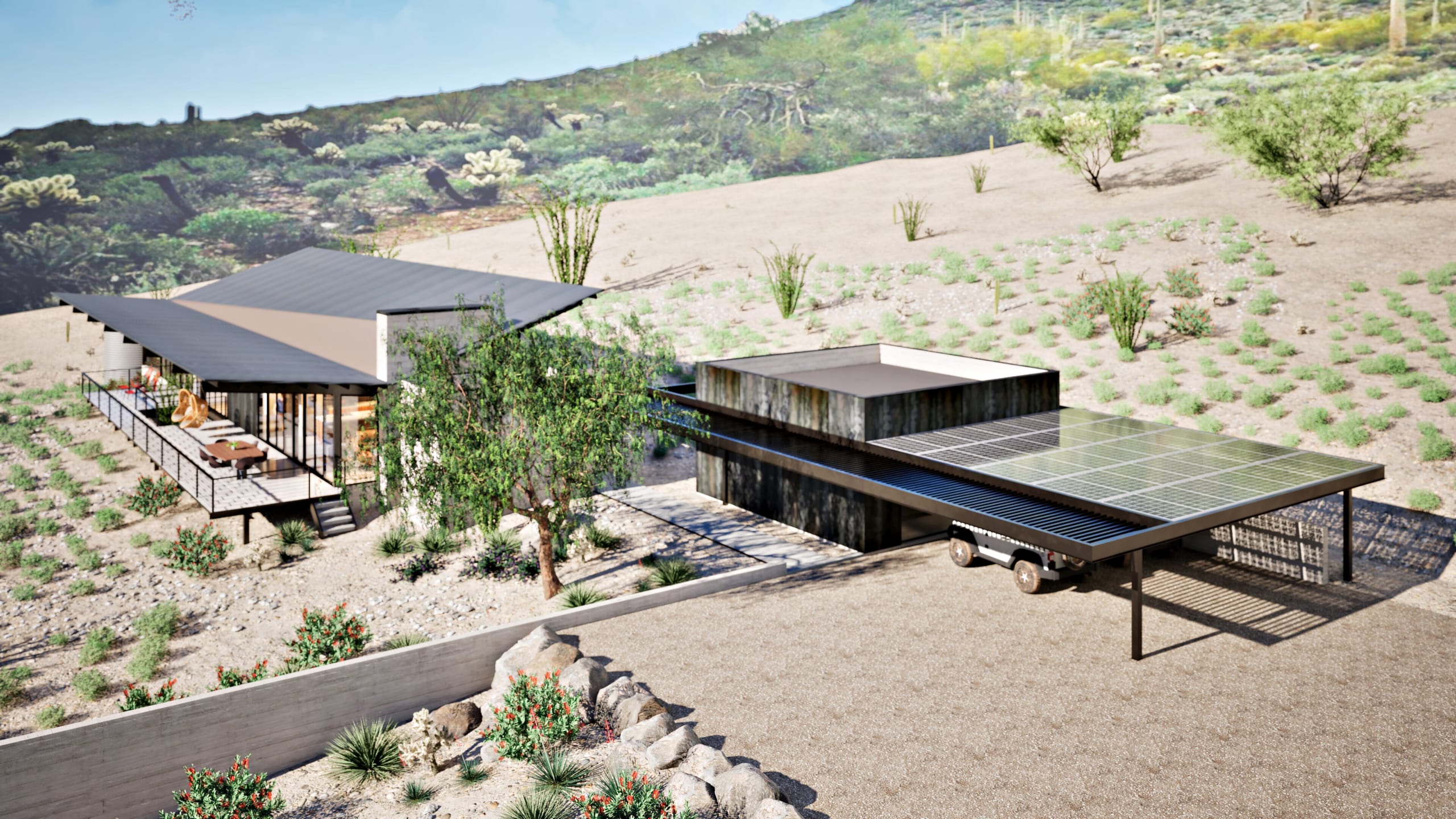 Shaalan Residence - Architectural photograph 11, Cave Creek, Arizona