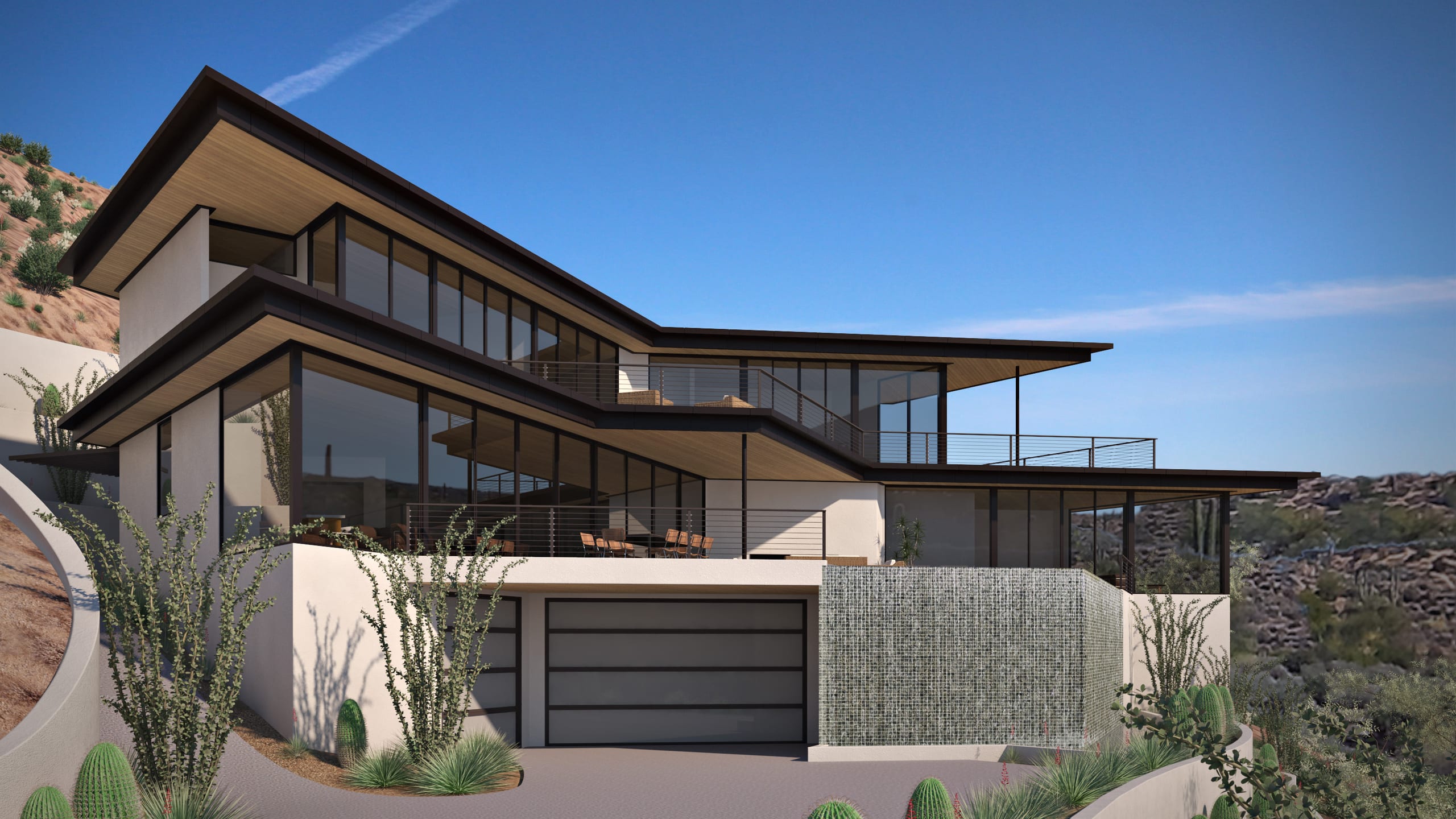 Hippel Home - Clearwater Hills Hillside Modern, Paradise Valley, Arizona