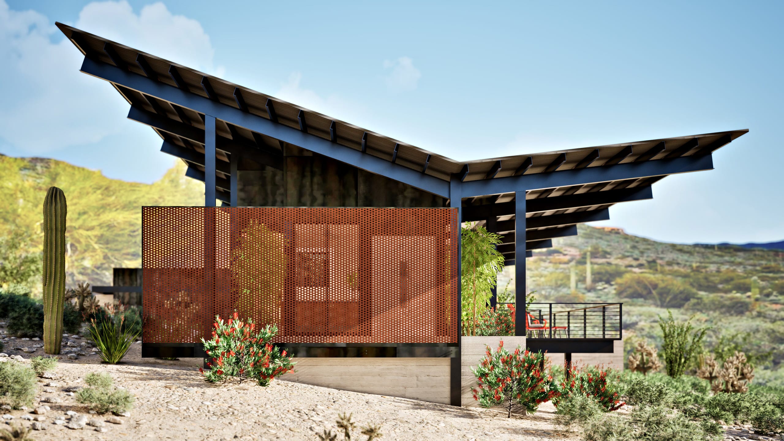 Shaalan Residence - Architectural photograph 7, Cave Creek, Arizona