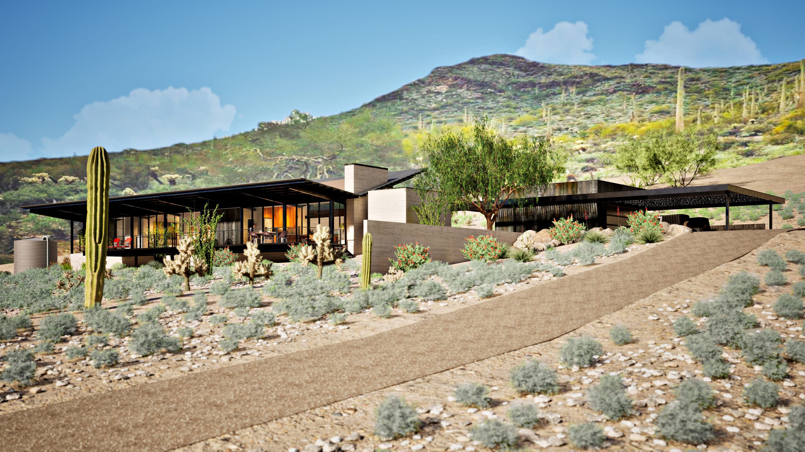 Shaalan Residence - Custom Hillside, Cave Creek, Arizona
