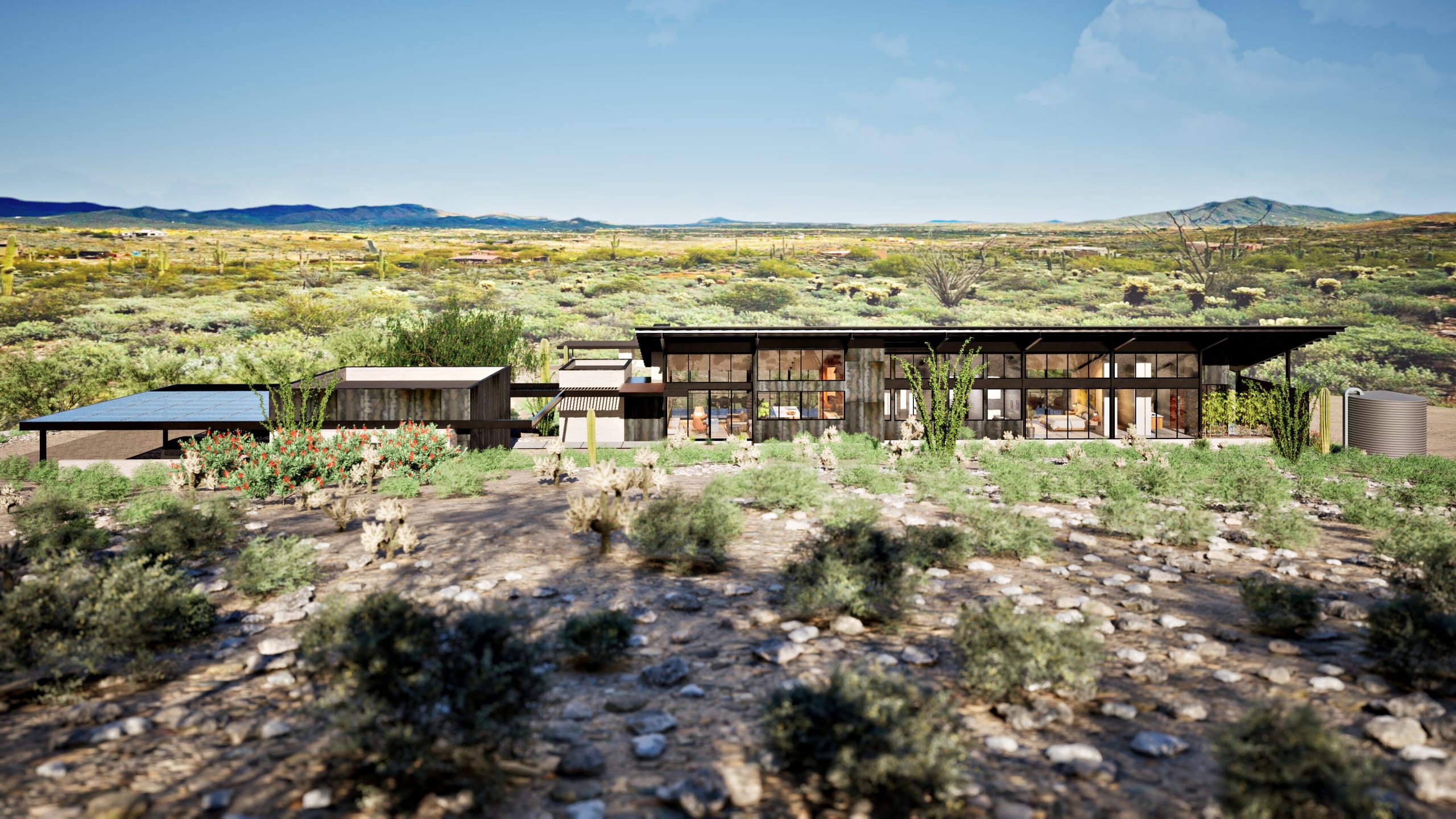 Shaalan Residence - Architectural photograph 3, Cave Creek, Arizona