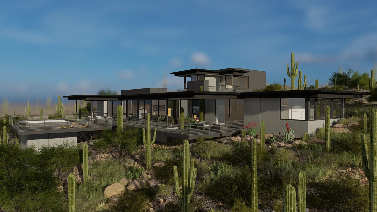 Siegel Home - Custom Architecture, Gold Canyon, Arizona